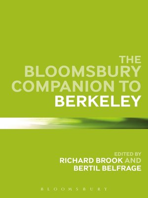 cover image of The Bloomsbury Companion to Berkeley